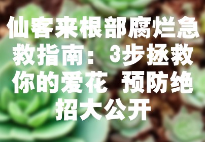 仙客来根部腐烂急救指南：3步拯救你的爱花+预防绝招大公开