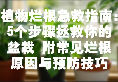 植物烂根急救指南：5个步骤拯救你的盆栽 附常见烂根原因与预防技巧