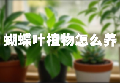蝴蝶叶植物怎么养